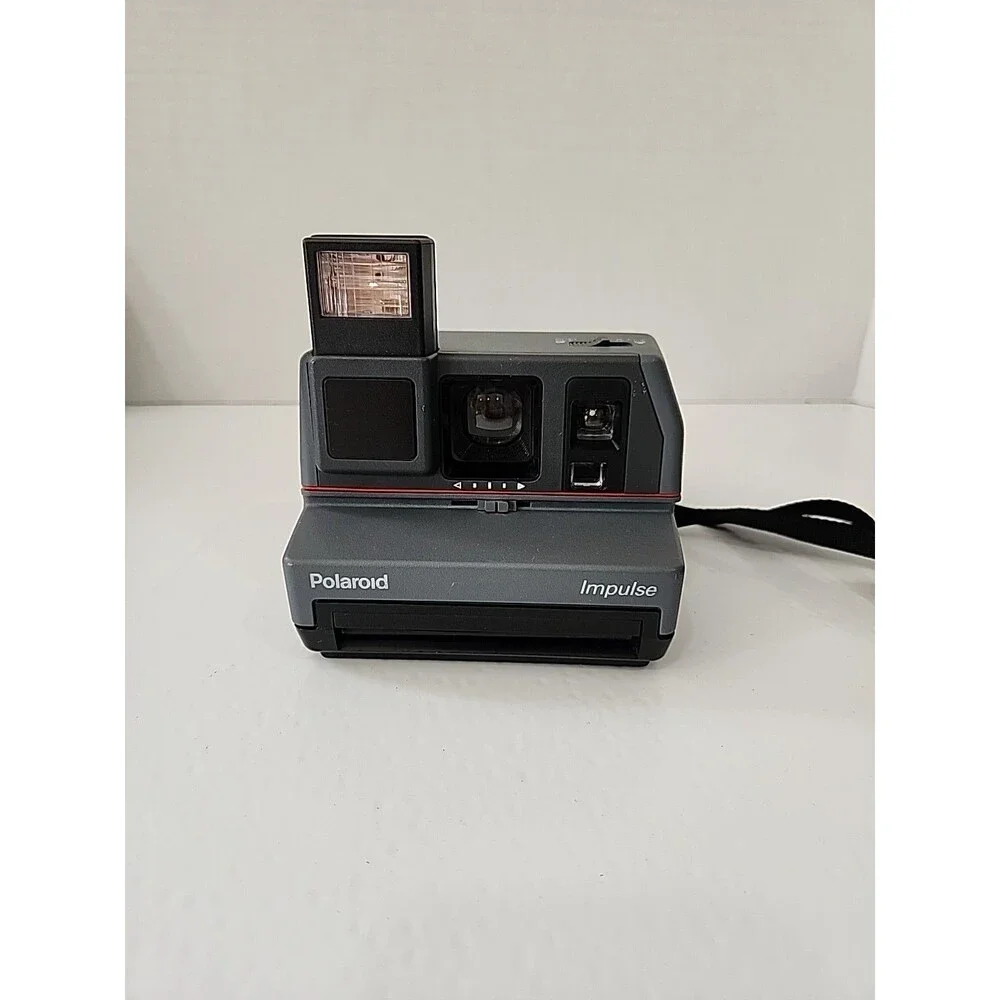 Vintage Polaroid Impulse 600 Instant Film Camera with